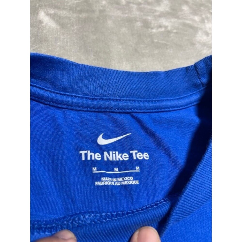 Nike Florida Gators Tee Shirt Men Medium Blue Cotton College Basketball Football - Picture 3 of 10